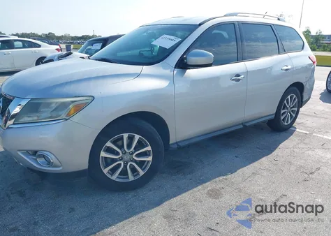 2015 Nissan Pathfinder Platinum/S/Sl/Sv from USA, damaged, VIN 5N1AR2MNXFC617601